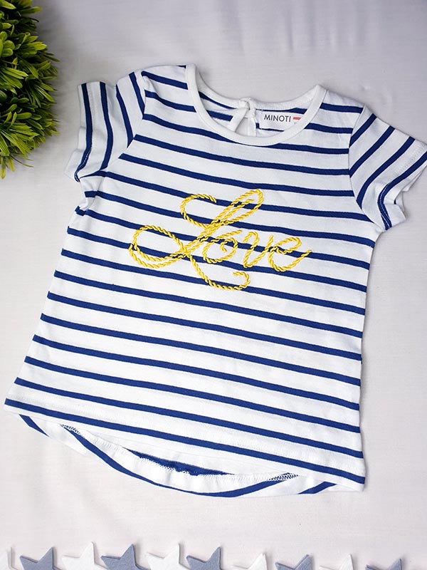 Minoti stripe tshirt