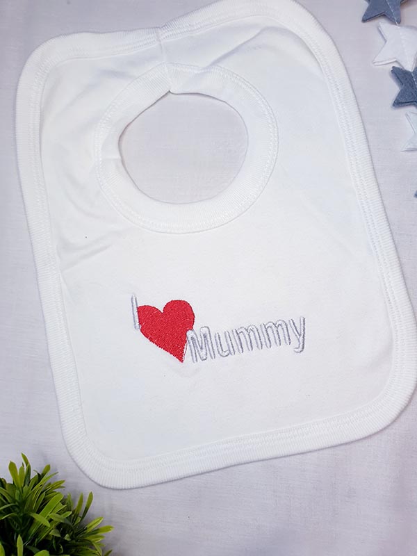 I love Mummy bib