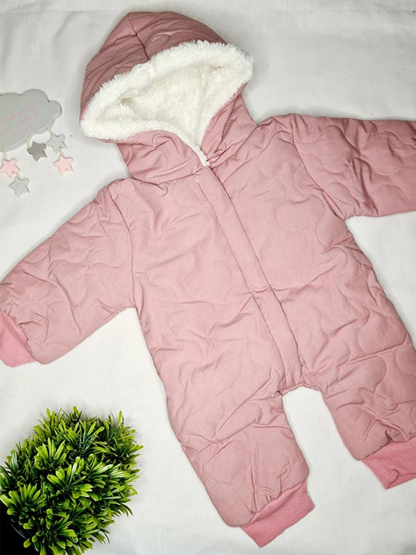 Padded fleeced lined snowsuit